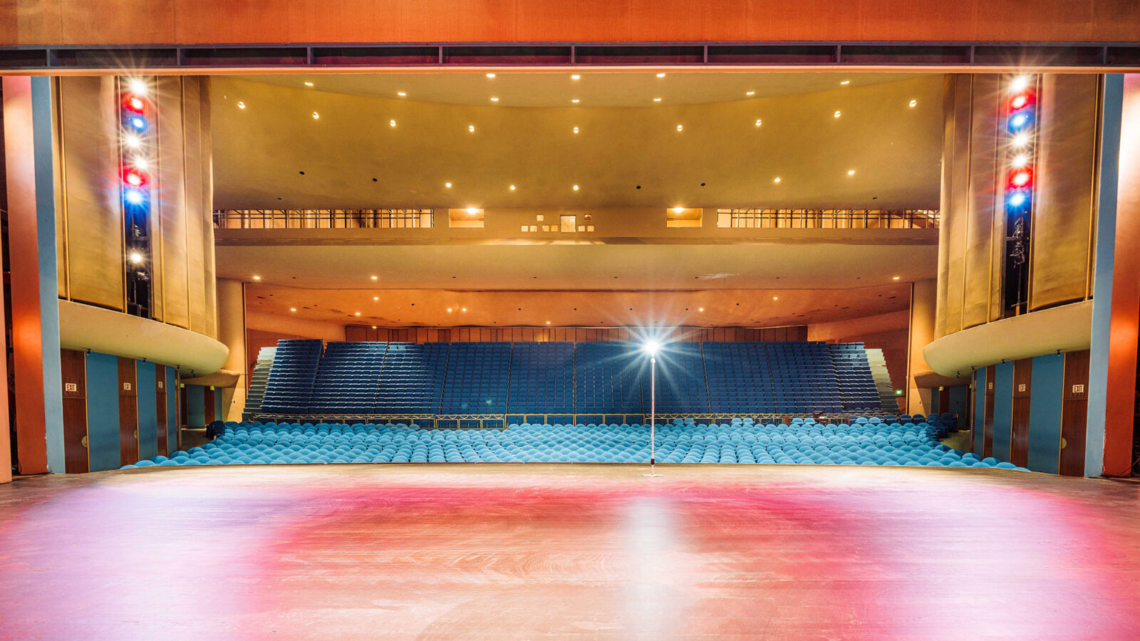 Veterans' Memorial Auditorium Stage View (4)